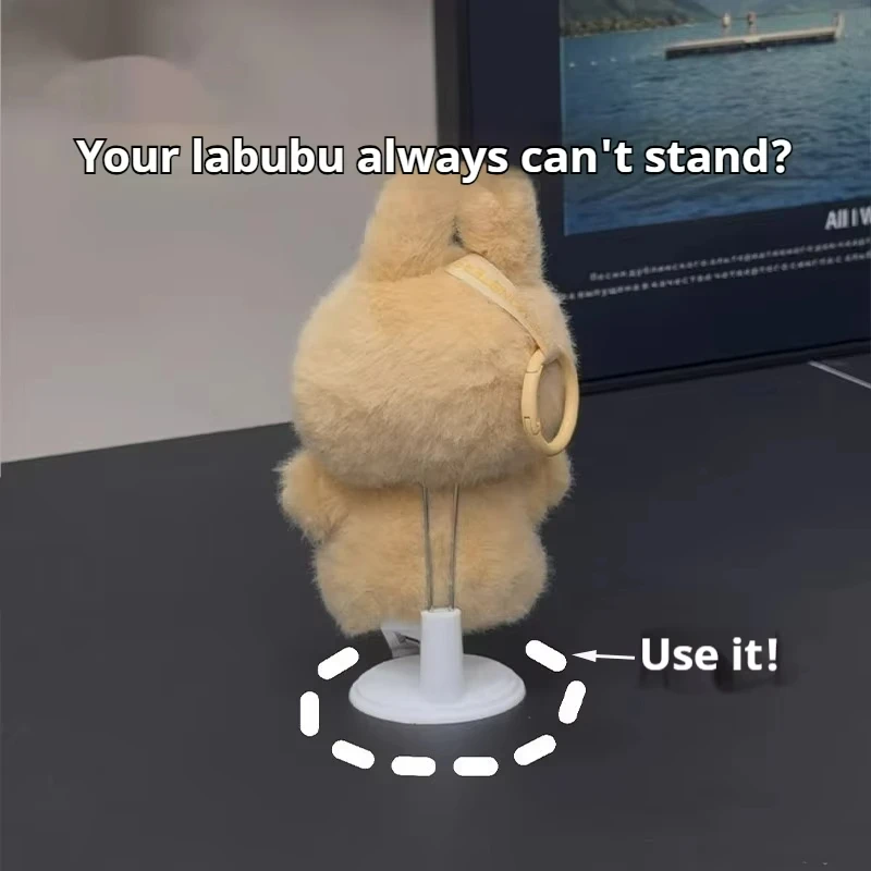 Doll Standing Base Stand Holding Bracket For Macaron 1st And 2nd Gernations Dolls Accessories For Collectors