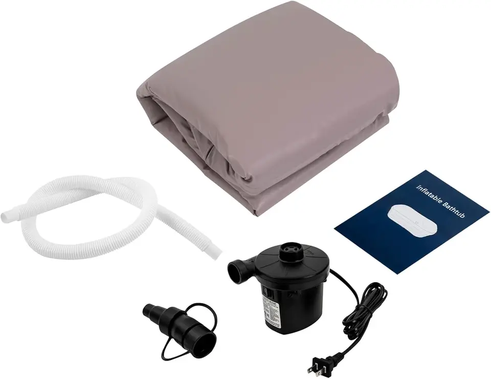 Portable Inflatable Bathtub for Home Relaxation