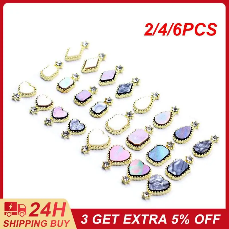 

2/4/6 шт., украшения для ногтей