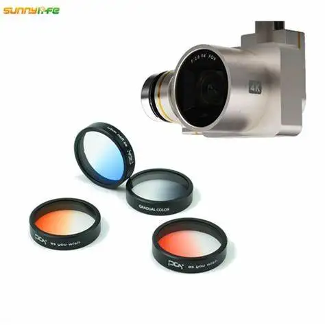 Filtro Obiettivo Fotocamera Filtro Notte 4X Mcuv Cpl Nd4 8 16 32 Star8 Mcuv Nd8 X3 Compatibile Per Dji Phantom 4 3 Professional Sunnylife