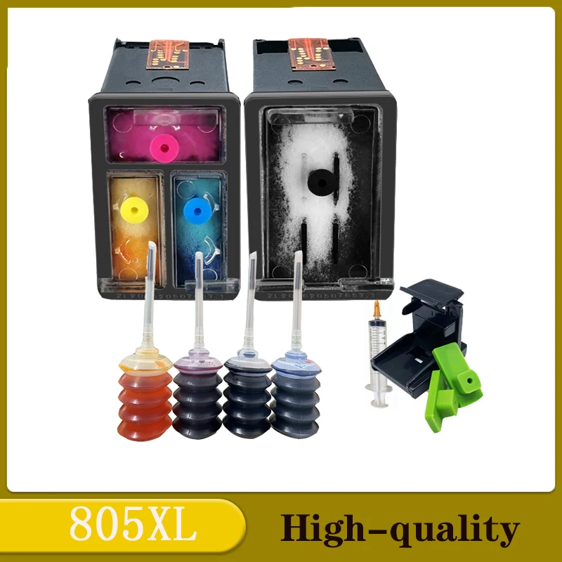 Ink Cartridge Replacement For HP805 Compatible HP805XL 805 XL Deskjet 2333 2720 2721 2722 2723 2729 Printer