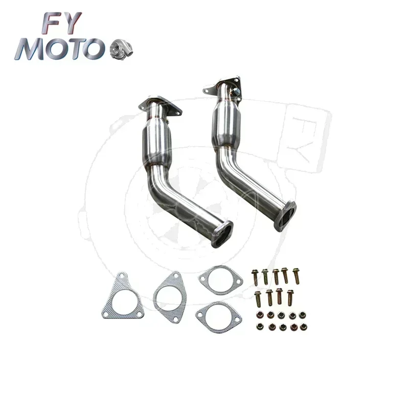 Exhaust Downpipe for Infiniti Q50 Q60-3.0TT Redsport AWD RWD 2.75inch