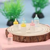 6Pcs Colorful Resin Simulation Mini Milk Bottle Miniature Baby bottle Super Cute Transparent Bottle 1:12 Dollhouse Accessories 3