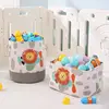 Folding Storage Basket Linen Storage Fabric Wardrobe Office Bedroom Closet Toys Laundry Basket With Handle Storage Organizer New 2
