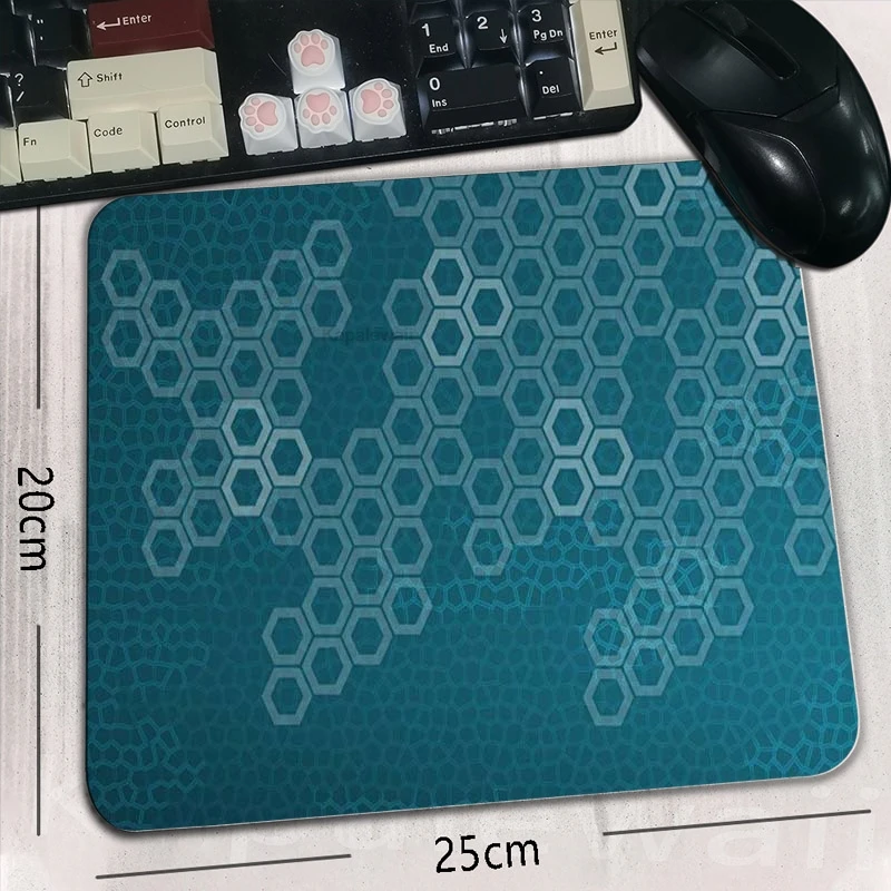 

Geometric Mause Pad Gamer Rubber Mouse Pads Desktop Table Mat Anti-slip Pc Gaming Computer Desk Protector HD Print Accessories