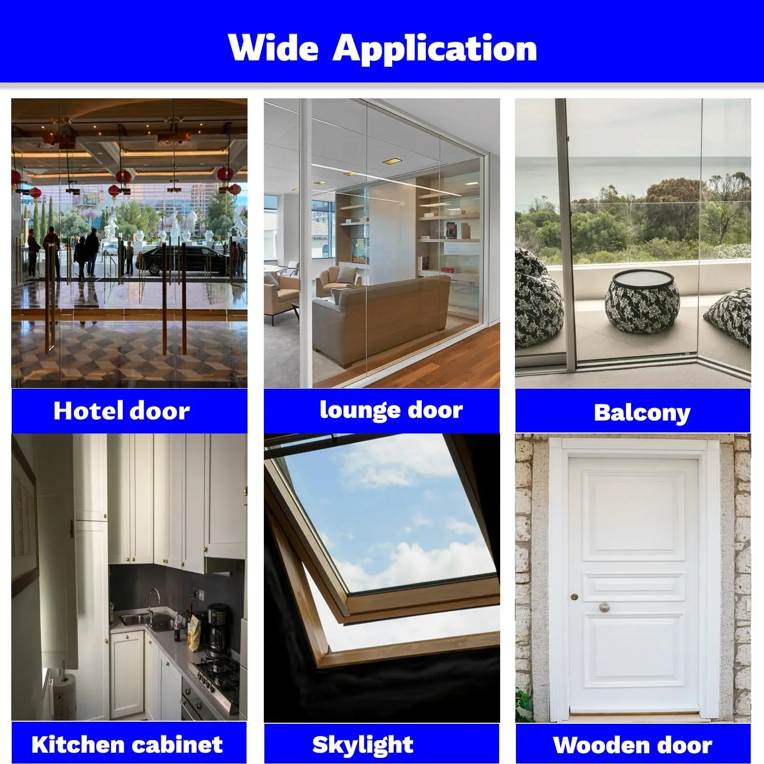 Silicone Weather Stripping Seal Door Tape Weatherproof Soundproof for Door Frame or Window Bathroom Shower Glass Gaps