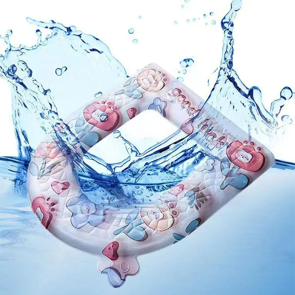 Washable Toilet Seat Cover Mat Waterproof Closestool Bathroom Seat Toilet Accessories O-shape Cover Mat Bidet Case Lid Pad 5