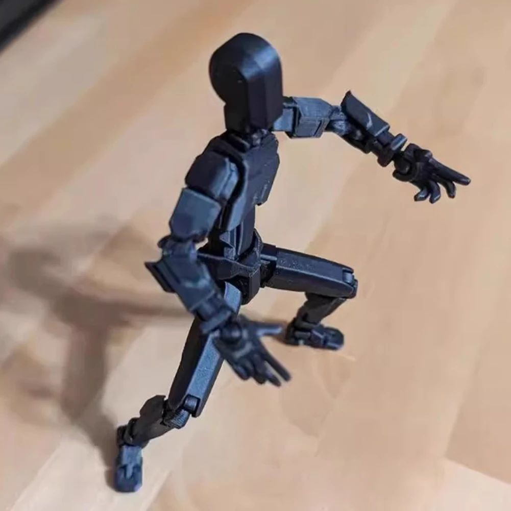 13 Action Figure Titan Multi-Jointed Movable Shapeshift Robot T13 Action Mannequin Character and Dog Figure Toys gifts for kids