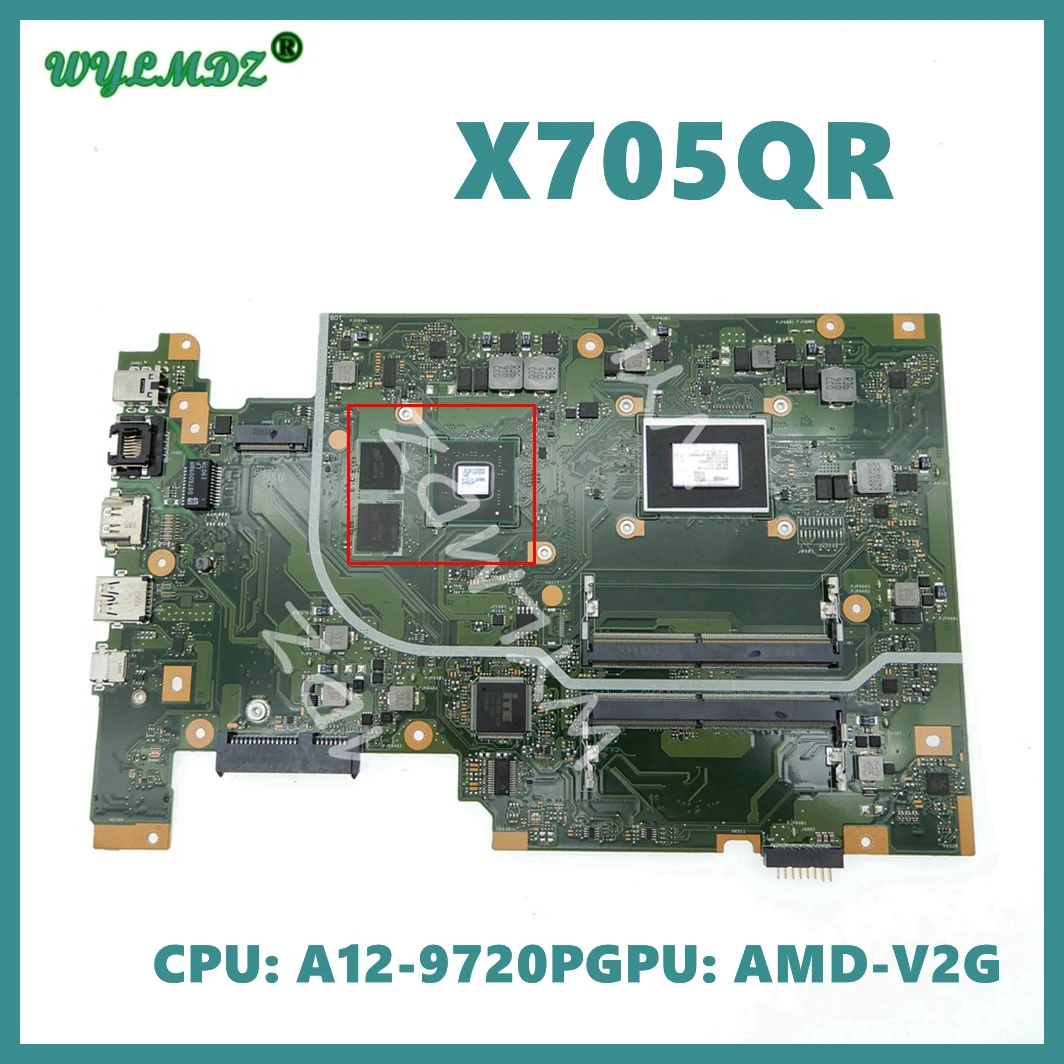 

Материнская плата X705QR с A12-9720P CPU V2G GPU для ноутбука ASUS X705Q X705QA X705QAR X705QR F705Q A705Q стандартная