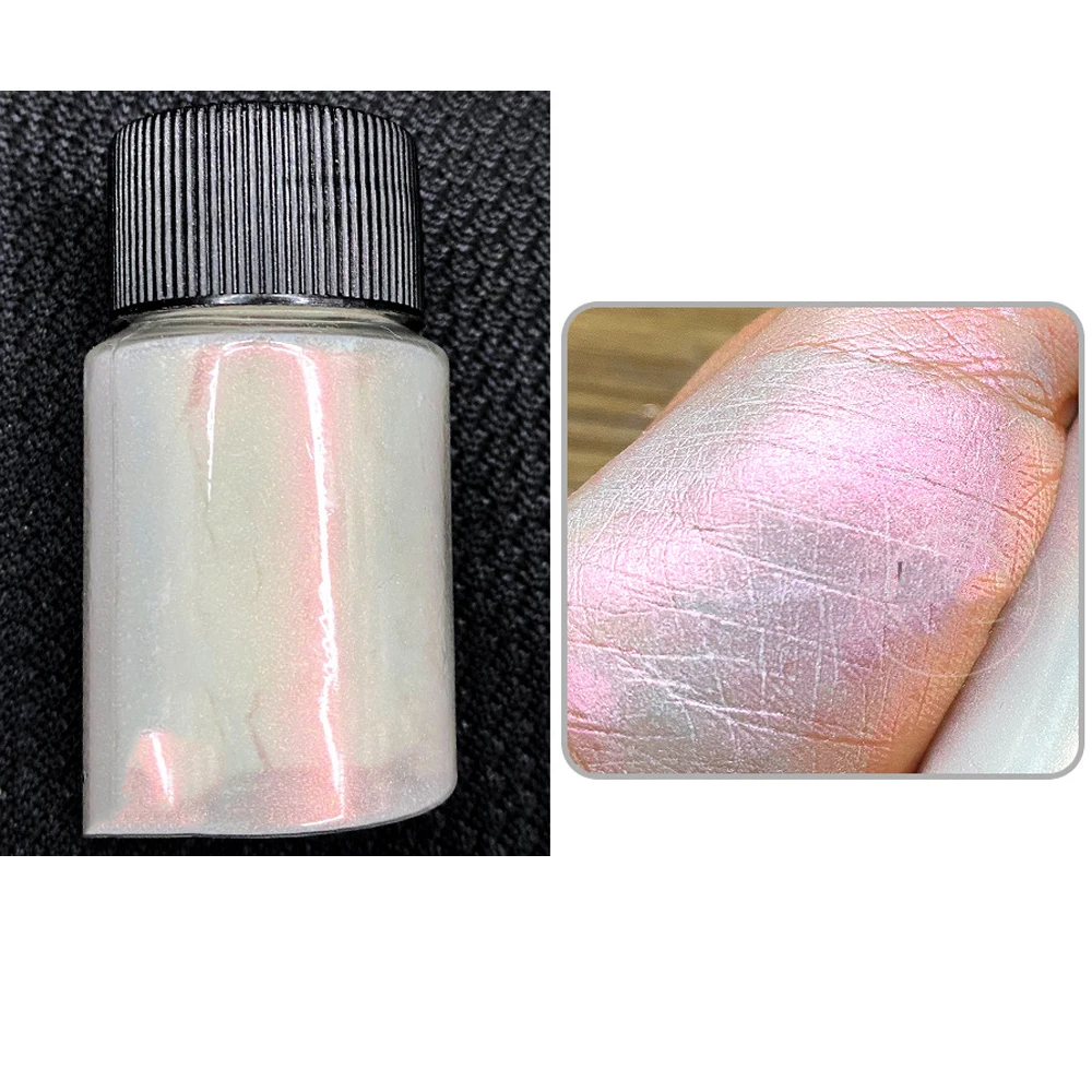 Nail Powder Glitter Chrome Mermaid Nail Decoration DIY Pearls Effect Pigment 10g