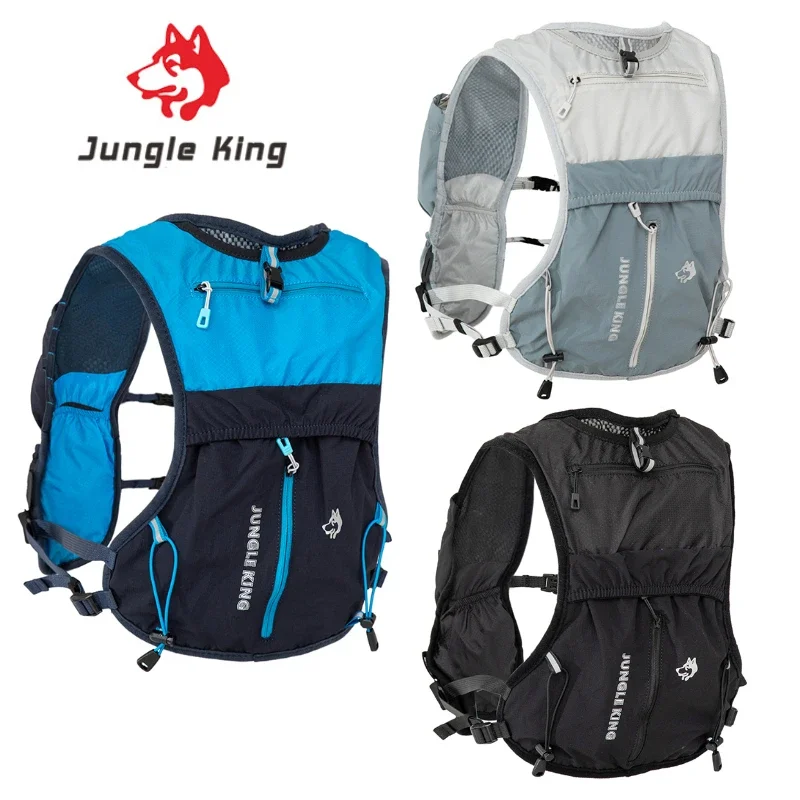 

JUNGLE KING Men Women Outdoor Sports Backpack Marathon Moisturizing Vest suitable for sharing cycling hiking and water sports