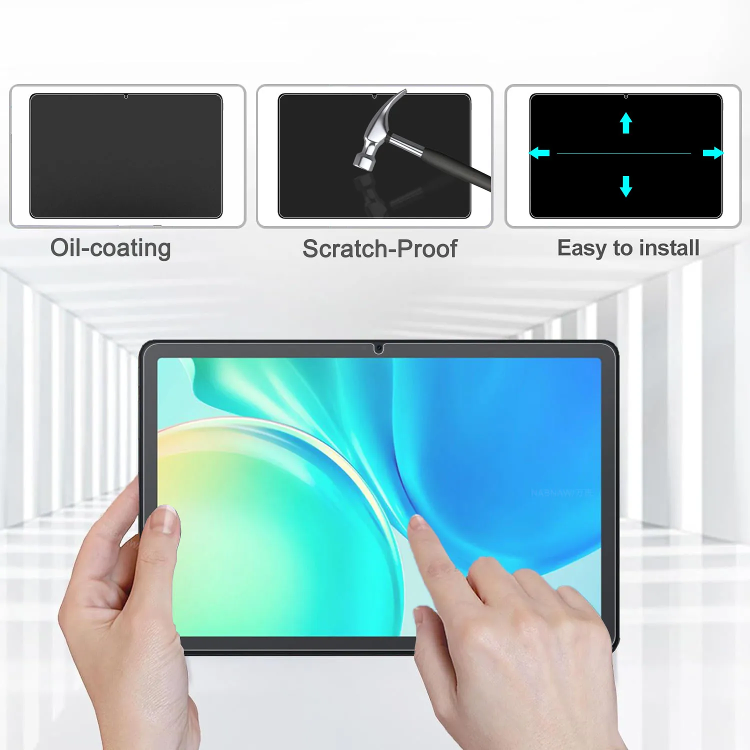 Ultra Clear Scratch-Proof Tempered Glass Screen Protector - 2 Pack
