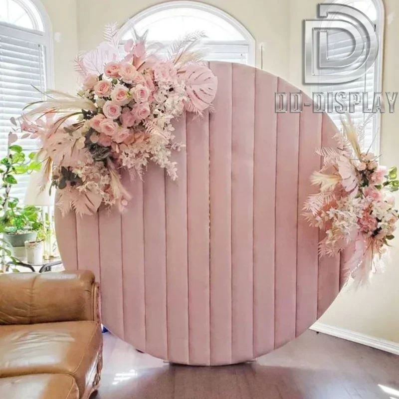 DD 웨딩 배경 스탠드 프레임 벨벳 배경 장식, 생일 파티 이벤트 배너, 탈착식..