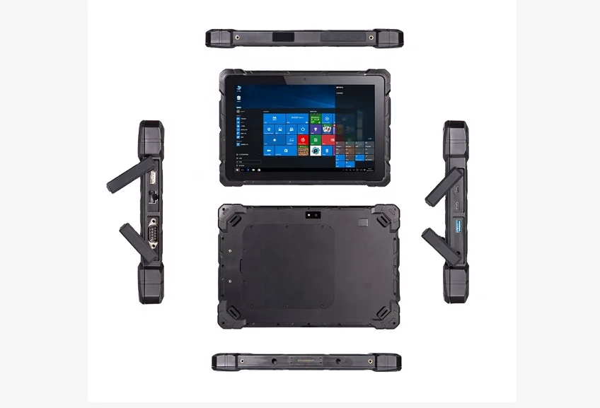 X4 10.1 Inch Industrial Rugged Tablet Intel Pentium Quad-core IP67 Waterproof Dustproof Rugged Windows Tablet