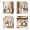 Shower Organizer Suction Cup Wall Mounted Shower Basket Removable Shower Storage For Inside Shower Bathroom Kitchen Drill-Free 2