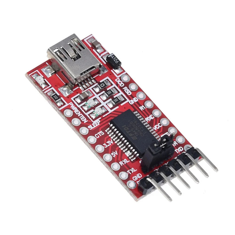 

FT232RL FTDI USB 3.3V 5.5V to TTL Serial Adapter Module Mini Port Module