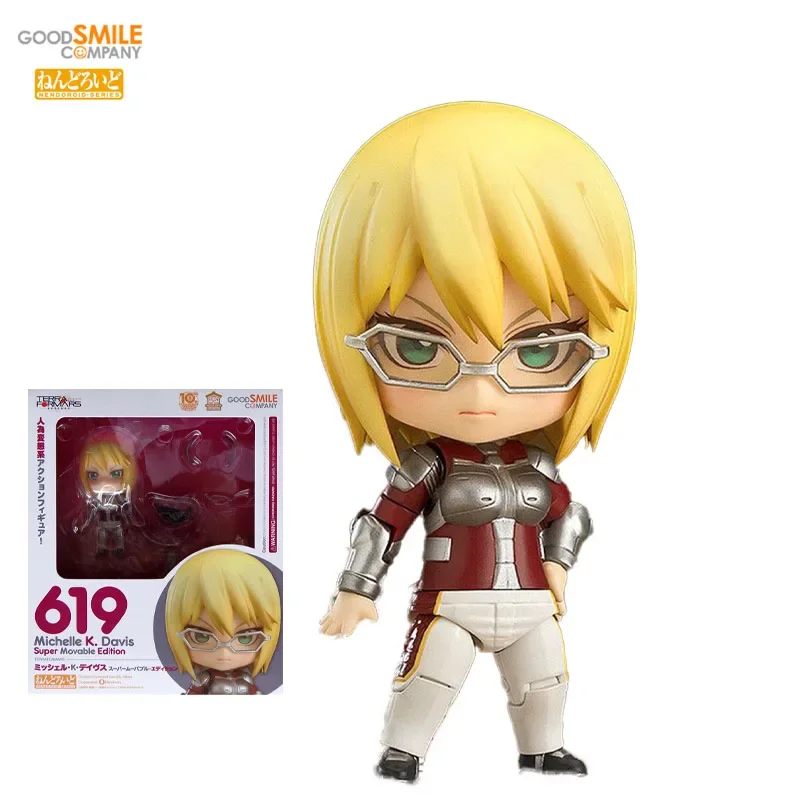 

GSC Good Smile NENDOROID 619 Michelle K. Davis Terra Formars PVC Desktop Decoration 10CM Action Figure Anime Model Toys Gift