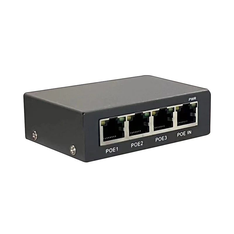 4 Ports Full Gigabit PoE Extender/repeater 4