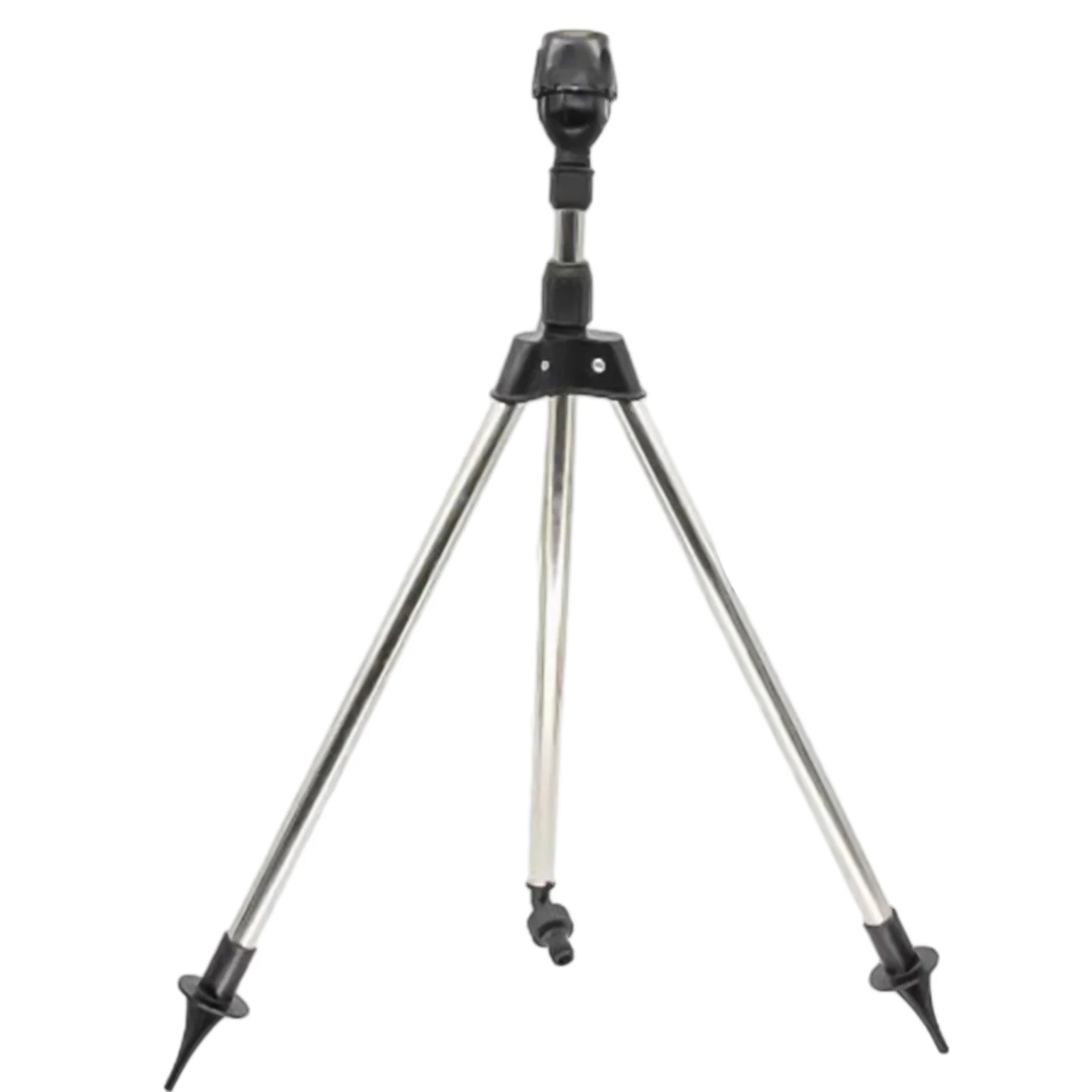 

1 Set Rotating Tripod Paper Box Rotating Tripod Stainless Steel Watering Nozzle ABS Automatic Rotating Sprinkler