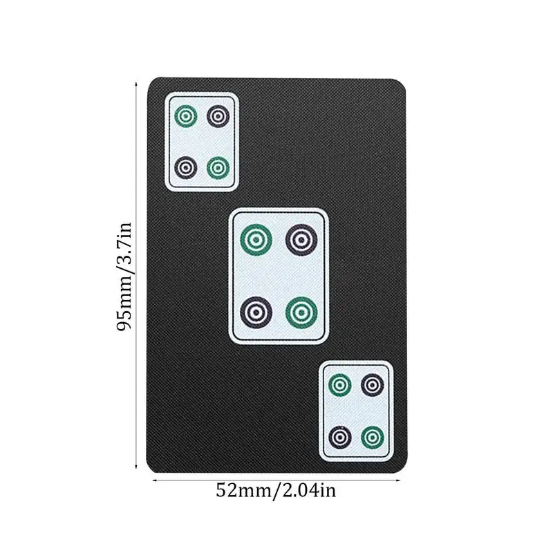 Chinese Mahjong Cards Mahjong Cards Playing Cards 144 Card Board Games Chinese Mahjong Game Set Print Handheld Mahjong Game 6
