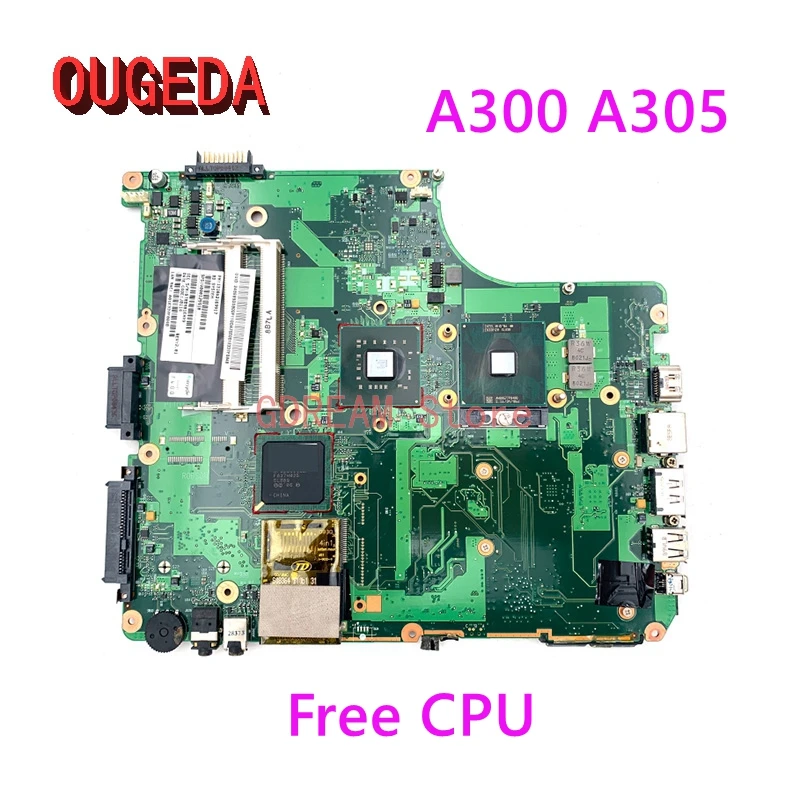 

Материнская плата для ноутбука TOSHIBA salellite A300 A305 GM45 DDR2