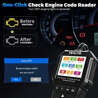 VEHLIVE OBD2 Scanner Automotive Diagnostic Tools Car Freeze Frame OBD Scanner Fault Code Reader And Eraser MOT Readiness Test - Image 2