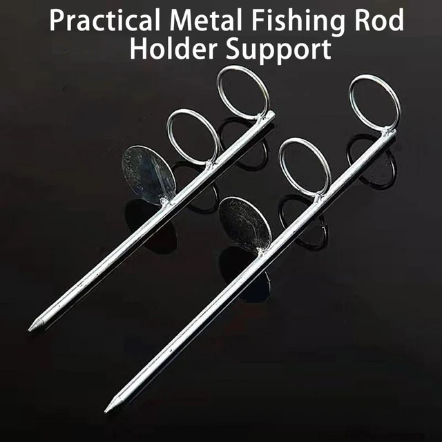 Sturdy Easy Installation Pole Fixing Practical Metal Fishing Rod Holder  Support Fishing Rod Holder Fishing Gear - AliExpress