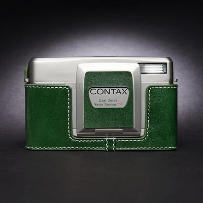 Custodia Protettiva Per Fotocamera In Vera Pelle Di Vacchetta Per Fotocamera Da Lavoro Manuale Per Contax Tvs Iii Tvs3 Custodia Protettiva Per Scatola