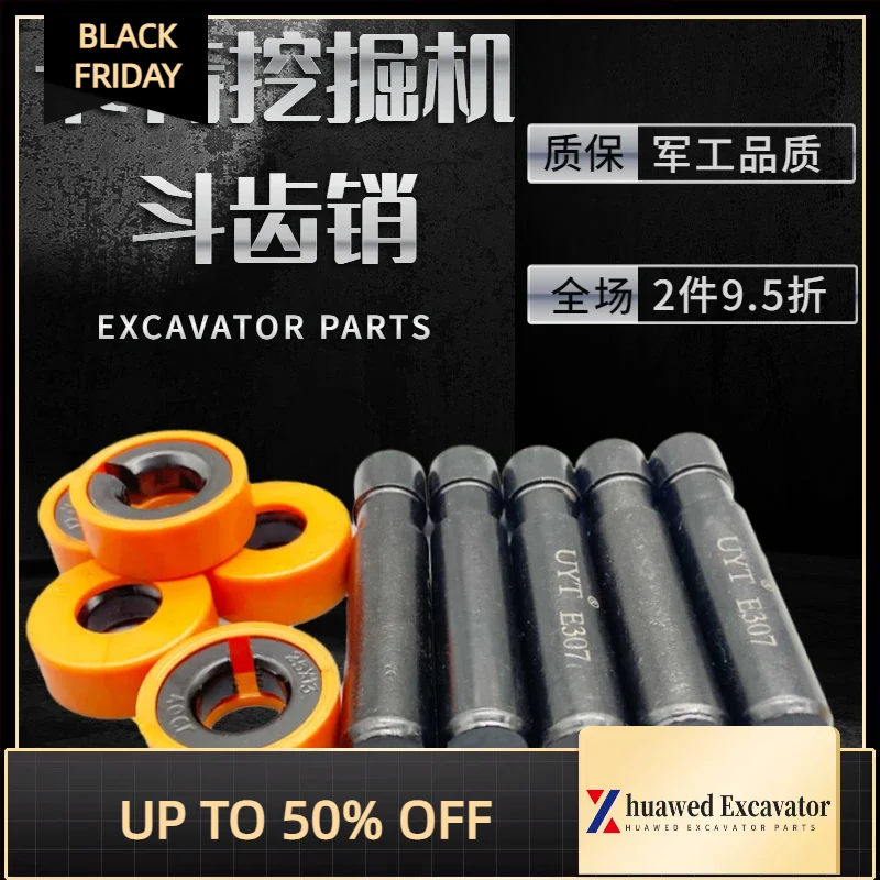 

5pcs Excavator Parts For Cat For Hitachi For Sany For Doosan For Komatsu Bucket Tooth Pin Excavator Bucket Tooth Pin