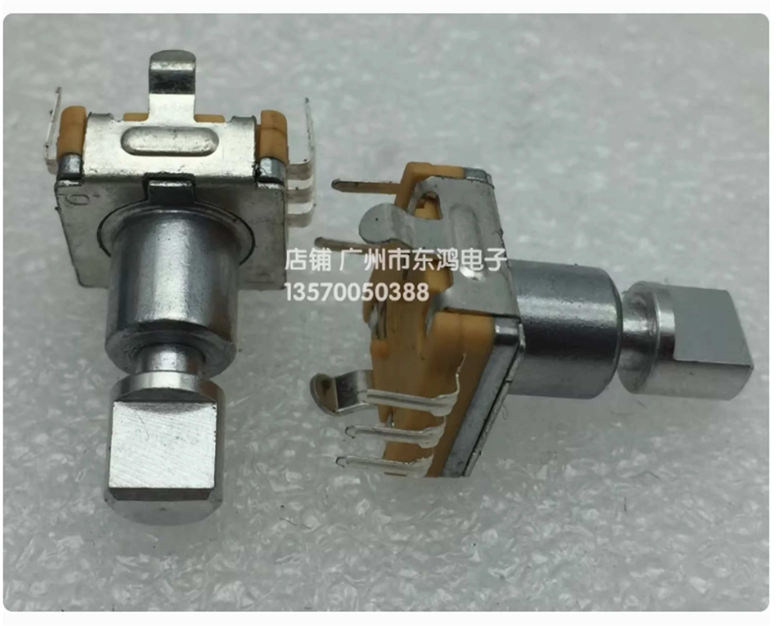 2PCS Sunway EC11 encoder with switch car navigation DVD volume switch 30 positioning 15 pulse axis length 15