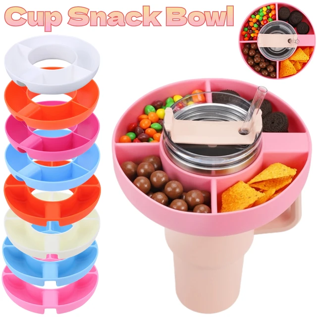 Silicone Stanley Cup Snack Ring, Stanley Cup Silicone Snack Tray