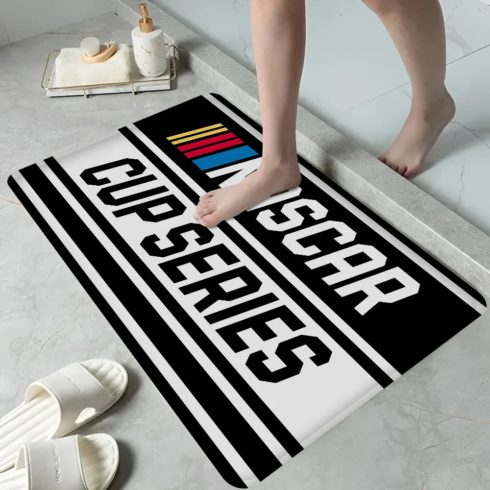 N-NASCARS Racing Car Hallway Carpet Washable Non-Slip Living Room Sofa Chairs Area Mat Kitchen Doormat Area Rug 6