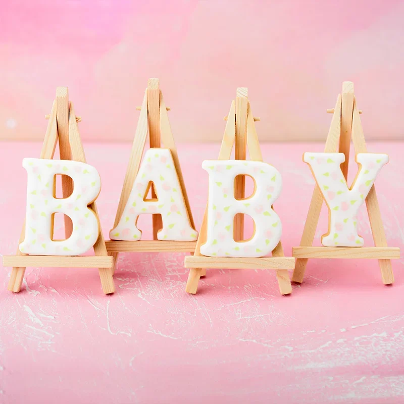 A-Z English Letter Cake Decoration Tools Large Alphabet Birthday Wedding Cake Biscuit Mould DIY Fondant Pastry Cookie Cutter cookie cutter baking mold cookie mould cookie printing mold fondant cutter baking decorating tools cookie maker press kit