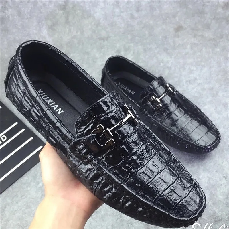 Mocassini Vintage Penny Scarpe Casual Da Uomo 2024 Scarpe Da Guida Da Uomo Mocassini Da Uomo In Pelle Di Design Di Lusso Hommes Slip On Men'S Flats