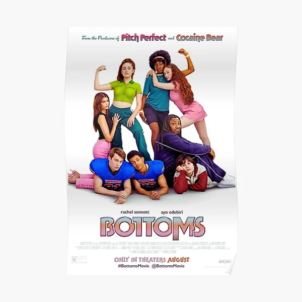 Lésbicas Comédia Cartaz Decoração Impressa, Filme Bottoms
