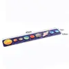 Wooden Solar System Jigsaw Planets Cognition Panel Matching Puzzle Toy For Kids Preschool Montessori Early Learning Educational 6