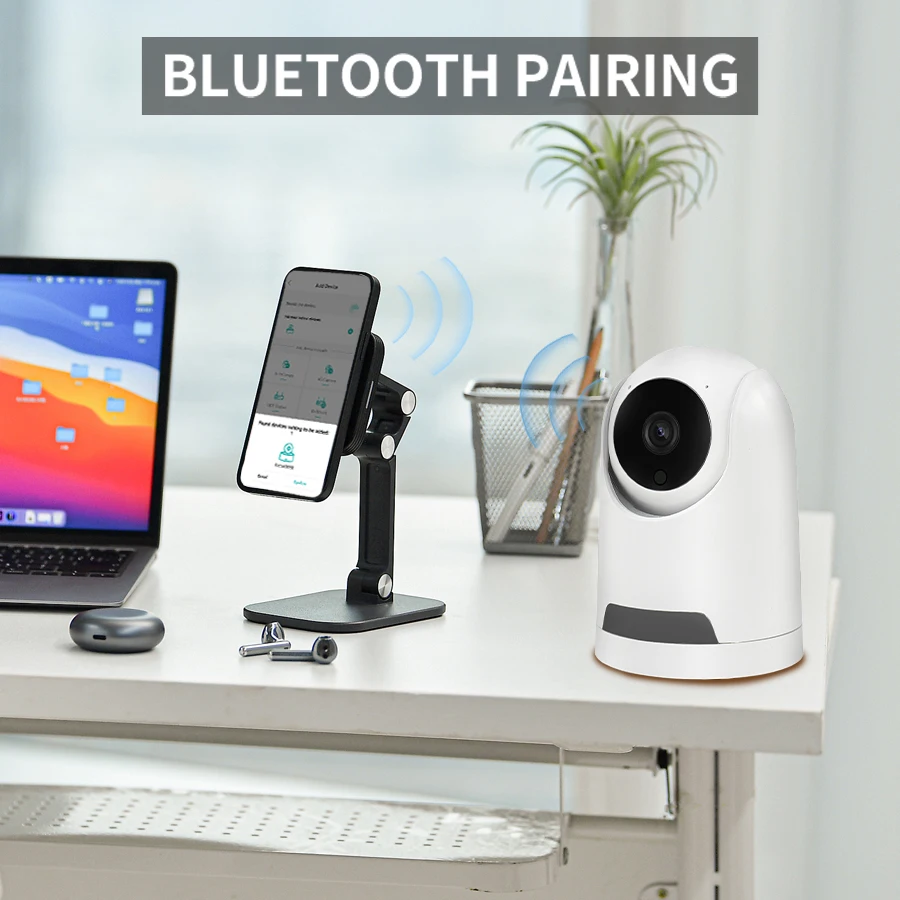 3MP WIFI surveillance camera CCTV indoor pet and baby monitor wireless network security camera PTZ two-way voice intercom TUYA 4