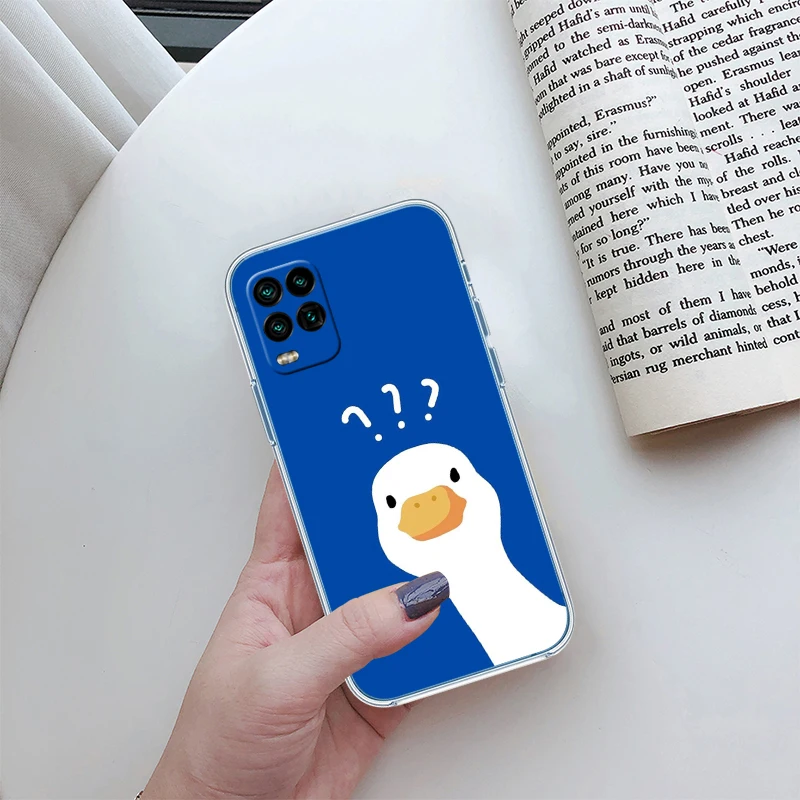 Whimsical Duck Cartoon Protective Phone Case