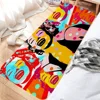 Pop Art Bathroom Foot Mat for Hallway on the Floor Front Door Mat Entrance Outdoor Rug Carpet in the Bedroom Mats Customized 1