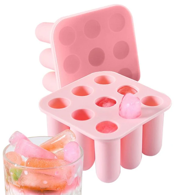 Long Silicone Ice Cube Trays for Water Bottles