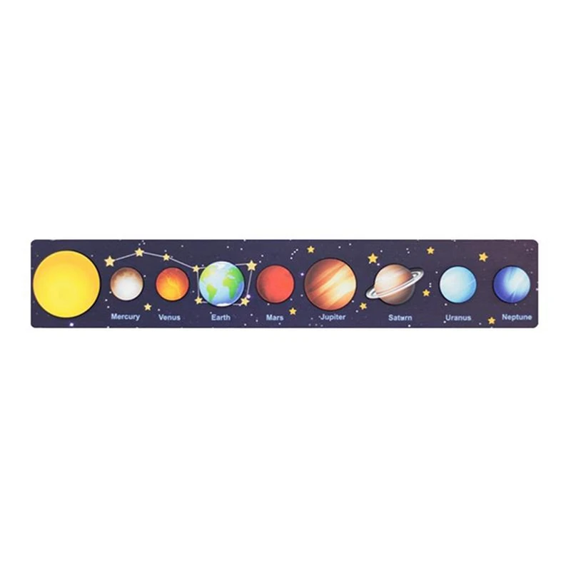 

Solar System Puzzle Wooden Round Solar System Puzzle Toy For Children Educational Learning Gifts For Kids Gifts