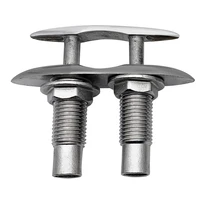 AndyMarine 316 Stainless Steel 5/6inch Pop Up Cleat Boat Accessories Save Space Mooring Dock Neat Cleat Marine Yacht Bollard 2