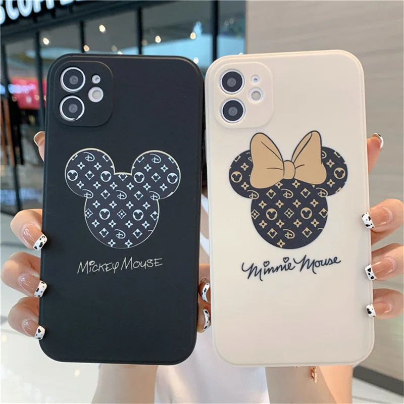 Custodia Regalo Disney New Mickey Minnie Mouse Per Iphone 13 12 Mini 11 Pro Xs Max X Xr 6 7 8 Se 2 3