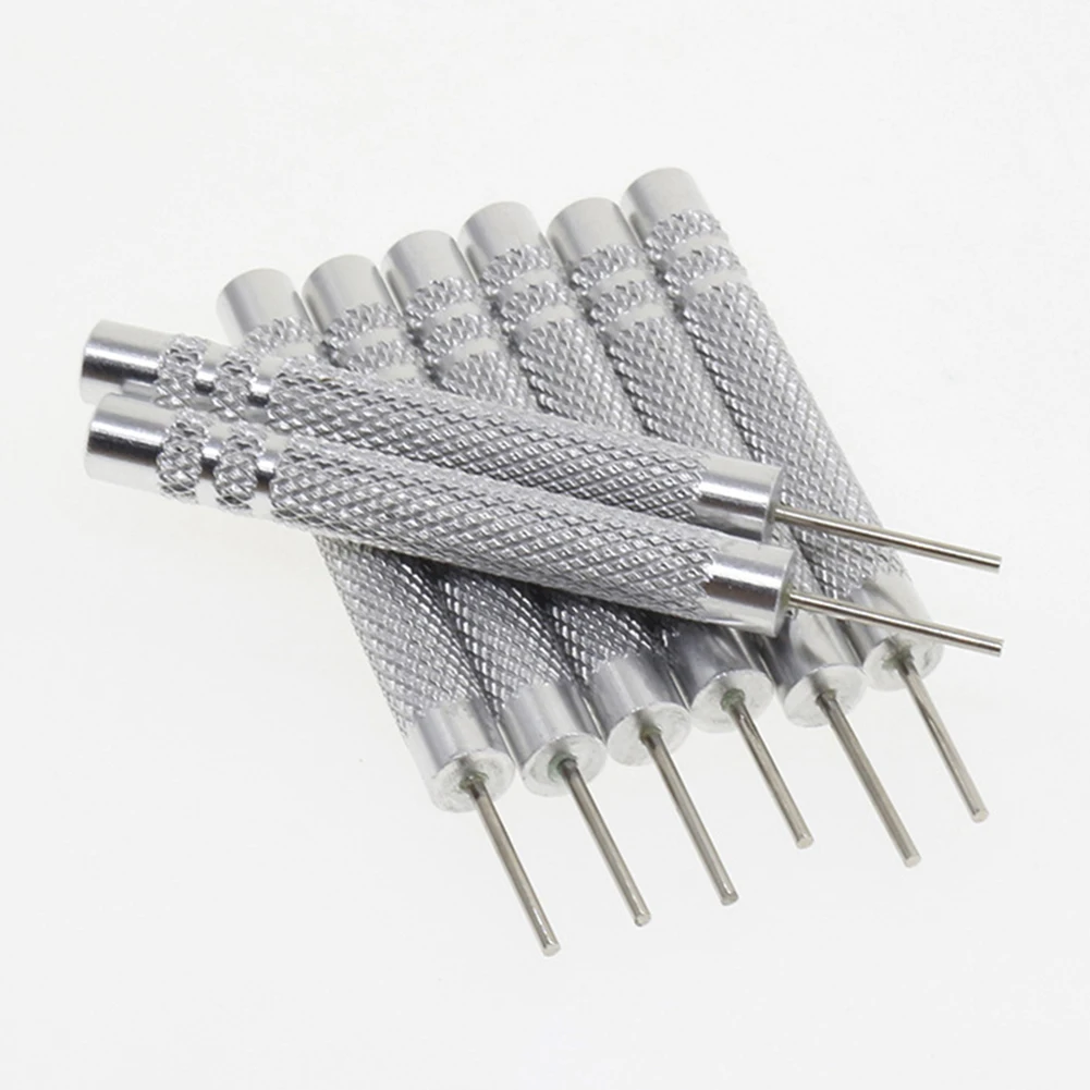 10 Pcs Iron Pin Punch 0.7-1.0mm Watch Strap Belt Bracelet Remover Adjust Gadget For Repairing Hand Manual Tools
