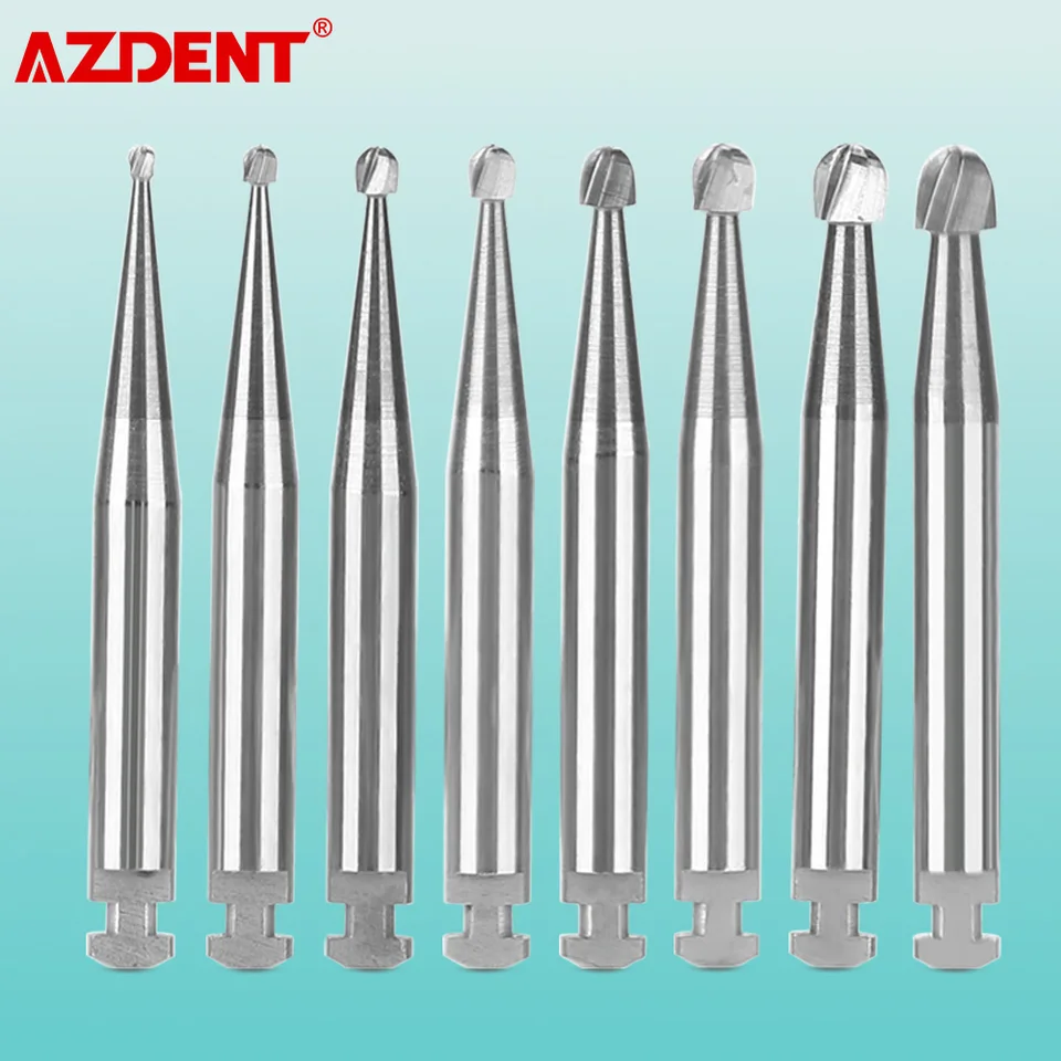 5-50PCS Fresa Dentale Rotonda RA4 Per Manipolo Contrangolare A Bassa Velocit&agrave;