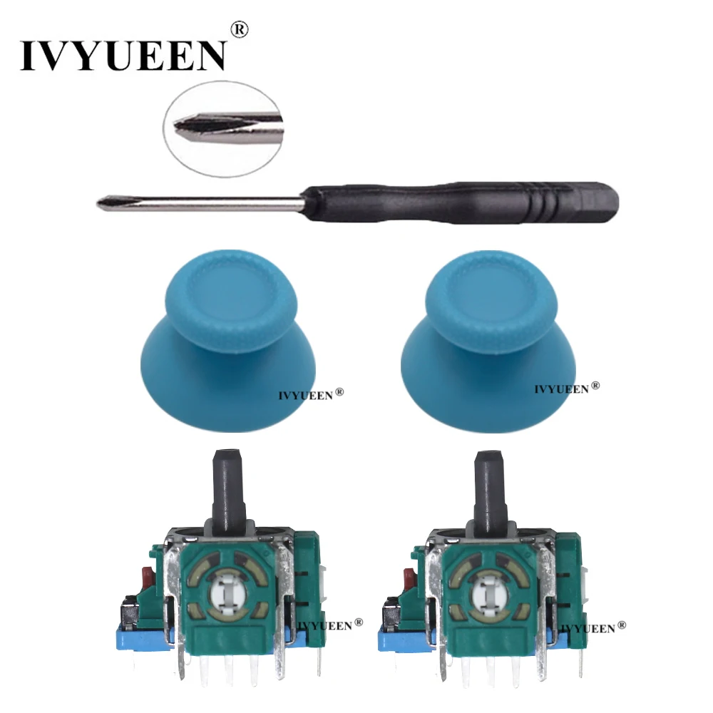 2 PZ CHIAVETTA Modulo Sensore Chiavetta Analogica 3D Per Controller PS4 (blu) EUR 4,95 - PicClick IT - Foto 3