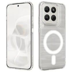 Magsafe Compatible Magnetic Acrylic Transparent Hard Case for Motorola Moto G Series (Clear)