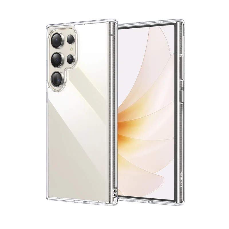 thumbnail image 1 of UGREEN Funda transparente para Samsung Galaxy S23 Ultra S24 Ultra Plus Funda protectora transparente a prueba de golpes con cristal suave, 1 of 5