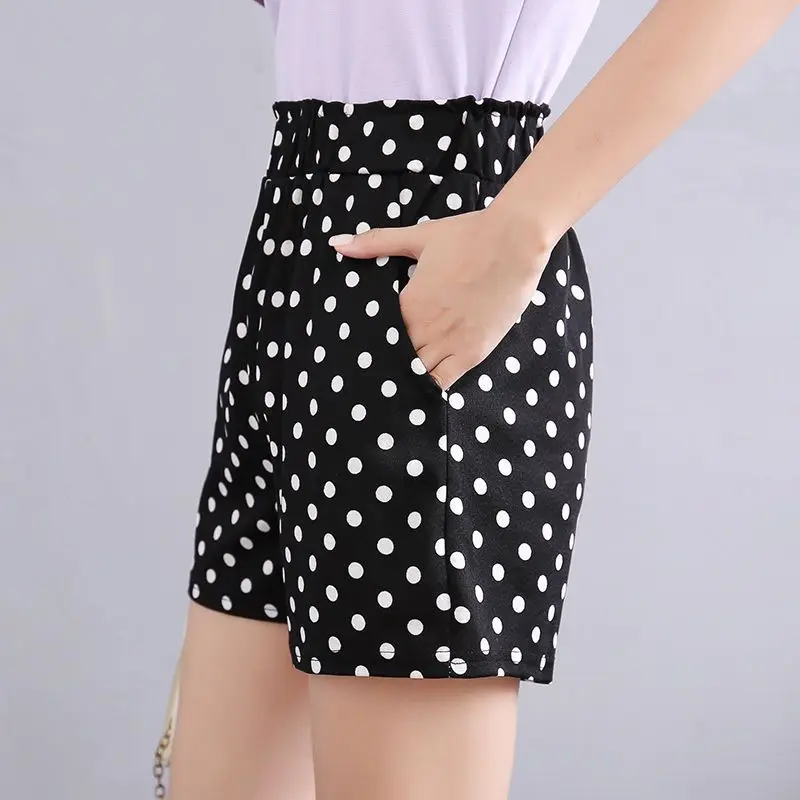 Short Pants for Women To Wear Beach Womens Shorts Mini Elastic Waist Pocket High XL Elegant Fashion Casual Classic Aesthetic Hot