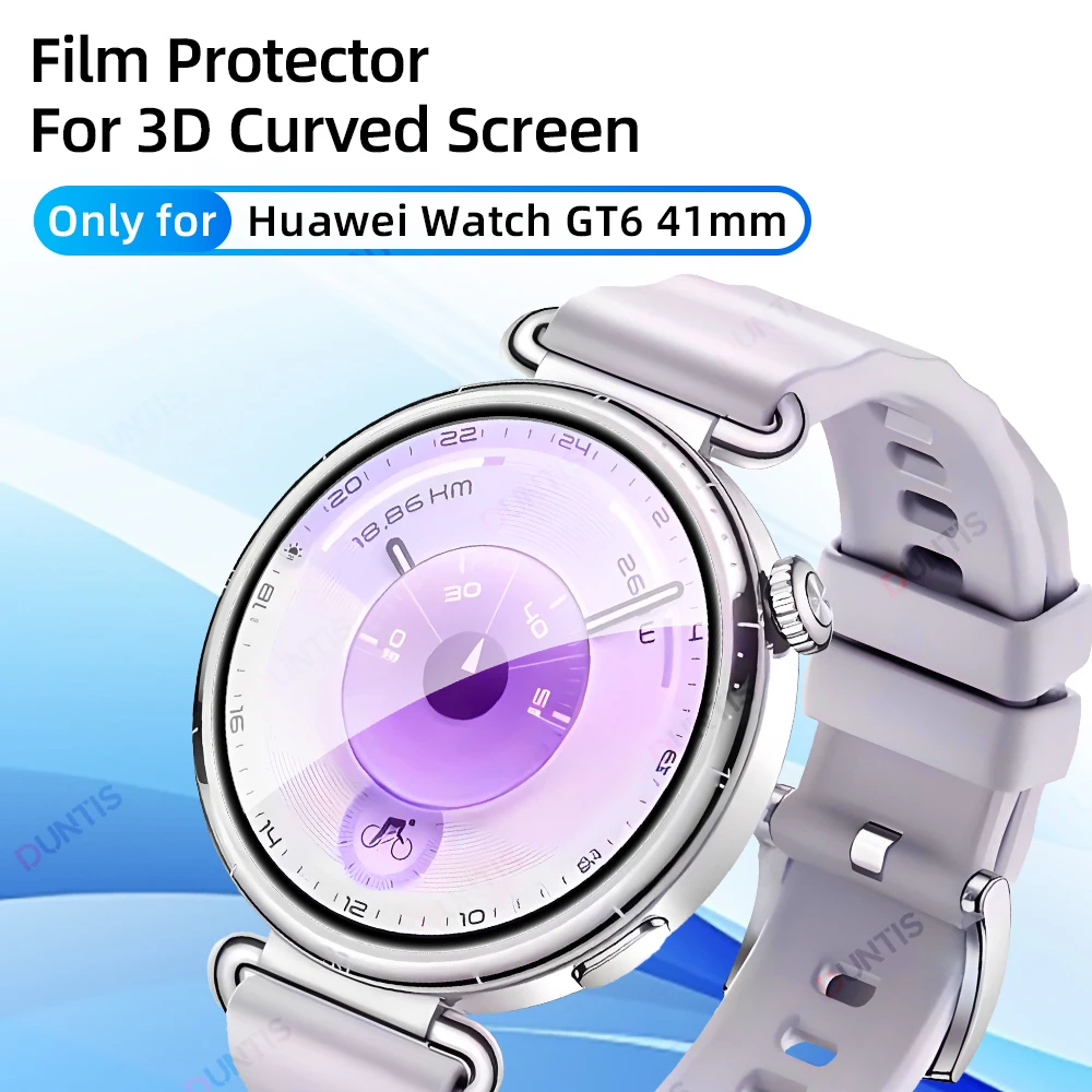 Ultra-HD 3D Curved Screen Protector for Smartwatch - Full Coverage Protective Film Accessories